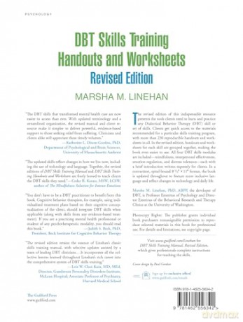 DBT Skills Training Handouts and Worksheets, Revised Edition - Marsha M. Linehan [KSIĄŻKA]