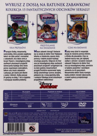 Klinika dla pluszaków Kolekcja: Siła przyjaźni / Przytulanie na śniadanie / Czas na badanie (Disney) [BOX] [3DVD]