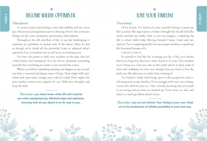 Dear Friend: Daily Love Notes for Contemplation, Connection, and Clarity (365 Days) - The Perfect Inspirational New Year's Resolution Gift for Women - Michelle Maros [KSIĄŻKA]