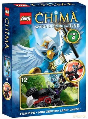 LEGO Chima część 4 (odc. 13-16) wydanie specjalne z LEGO [DVD]+[KLOCKI]