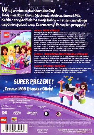 LEGO Friends wydanie specjalne z LEGO [DVD]+[KLOCKI]
