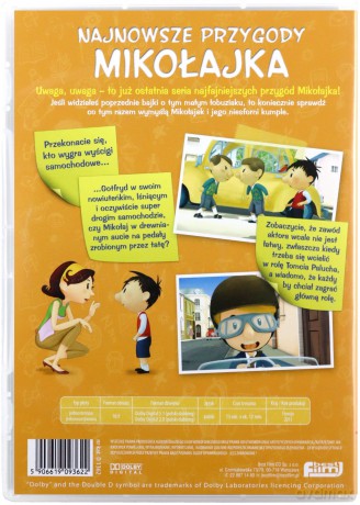 Najnowsze Przygody Mikołajka 4 [DVD]