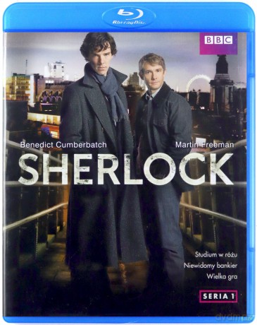 Sherlock seria 1+2+3 (BBC) Pakiet [6Blu-Ray]