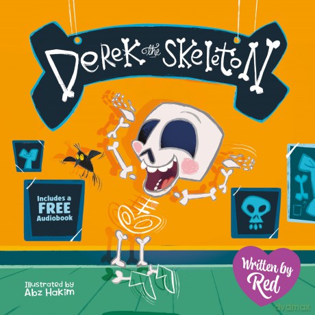 Derek the Skeleton (Red's Rainbow) - Spooky Picture Book Perfect for Readers 3+! - Red [KSIĄŻKA]