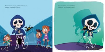 Derek the Skeleton (Red's Rainbow) - Spooky Picture Book Perfect for Readers 3+! - Red [KSIĄŻKA]
