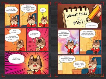 Detective Beans: Adventures in Cat Town: Volume 2 - Li Chen [KSIĄŻKA]
