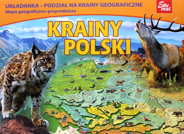 Edu Mal Układanka Krainy Polski [GRA]