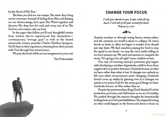 Devotions for Conquering Fear: 90 Readings for Men - Compiled by Barbour Staff [KSIĄŻKA]