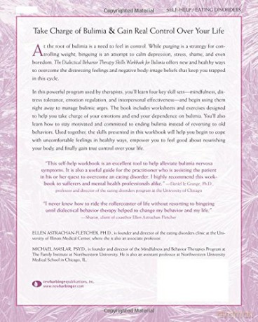 Dialectical Behavior Therapy Workbook for Bulimia: Using DBT to Break the Cycle and Regain Control of Your Life (New Harbinger Self-Help Workbook) - Ellen Astrachan-Fletcher [KSIĄŻKA]