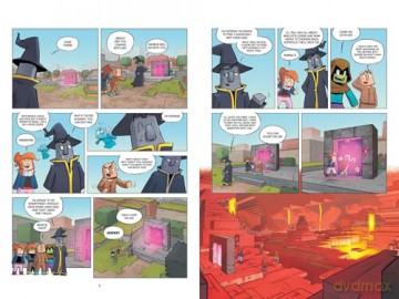 Diary of an 8-Bit Warrior Graphic Novel: Finding the Witch (Volume 6) - Cube Kid [KSIĄŻKA]