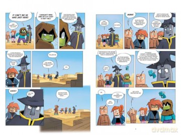Diary of an 8-Bit Warrior Graphic Novel: Finding the Witch (Volume 6) - Cube Kid [KSIĄŻKA]
