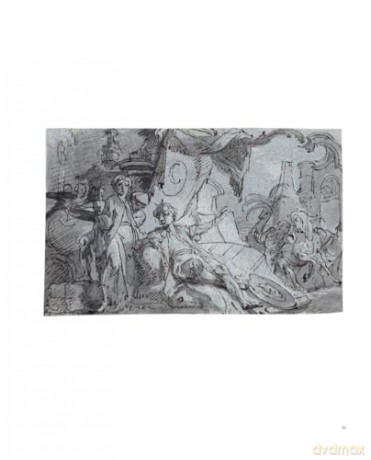 Die Grafische Sammlung im Schaezlerpalais: Deutsche Zeichnungen des Barock in Augsburg - Gode Krämer [KSIĄŻKA]