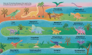Dinosaur World: Explore the busy world of dinosaurs (My Busy World) - Olivia Watson [KSIĄŻKA]