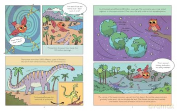 Dinosaurs (Professor Hoot's Science Comics) - Annabel Savery [KSIĄŻKA]