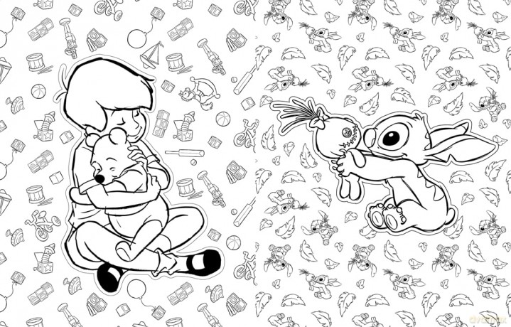 Disney So This Is Love Colouring Book: Celebrate love in all its forms with over 80 images to colour! - Walt Disney [KSIĄŻKA]
