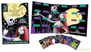 Disney Tim Burton's The Nightmare Before Christmas: Advent Calendar - Walt Disney [KSIĄŻKA]