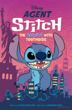 Disney: Agent Stitch: The Trouble with Toothoids - Walt Disney [KSIĄŻKA]