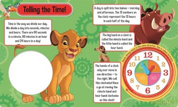 Disney: Tell the Time - Walt Disney [KSIĄŻKA]