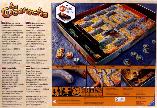 Ravensburger La Cucaracha Złap Robala [GRA]