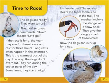 DK Super Readers Level 2 Snow Dogs - Dk [KSIĄŻKA]
