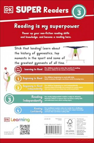 DK Super Readers Level 3 Gymnastics - Dk [KSIĄŻKA]