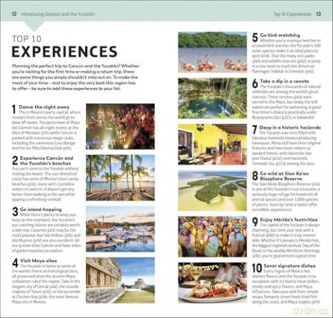 DK Top 10 Cancún and the Yucatán (Pocket Travel Guide) - DK Travel [KSIĄŻKA]