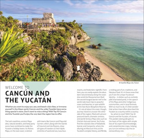 DK Top 10 Cancún and the Yucatán (Pocket Travel Guide) - DK Travel [KSIĄŻKA]