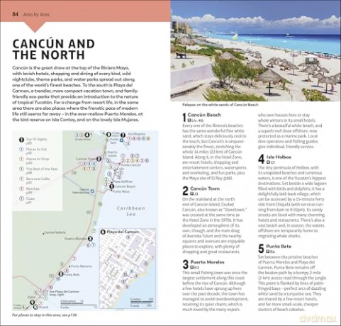 DK Top 10 Cancún and the Yucatán (Pocket Travel Guide) - DK Travel [KSIĄŻKA]