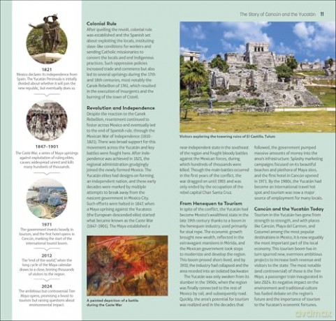 DK Top 10 Cancún and the Yucatán (Pocket Travel Guide) - DK Travel [KSIĄŻKA]