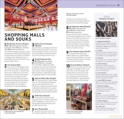 DK Top 10 Dubai and Abu Dhabi (Pocket Travel Guide) - DK Travel [KSIĄŻKA]