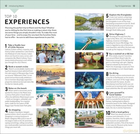 DK Top 10 Miami and the Keys (Pocket Travel Guide) - DK Travel [KSIĄŻKA]
