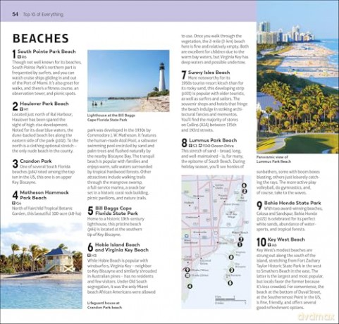 DK Top 10 Miami and the Keys (Pocket Travel Guide) - DK Travel [KSIĄŻKA]