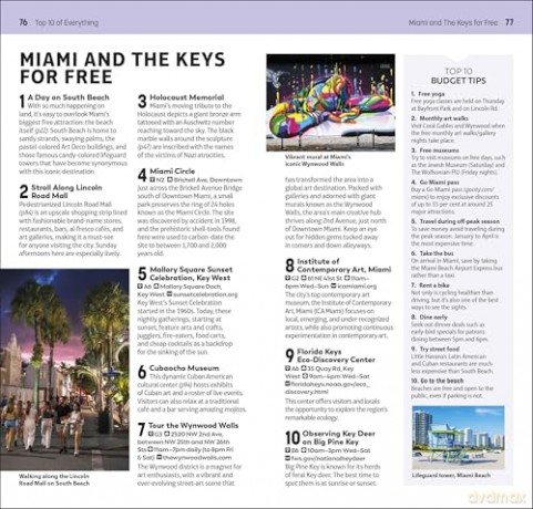 DK Top 10 Miami and the Keys (Pocket Travel Guide) - DK Travel [KSIĄŻKA]