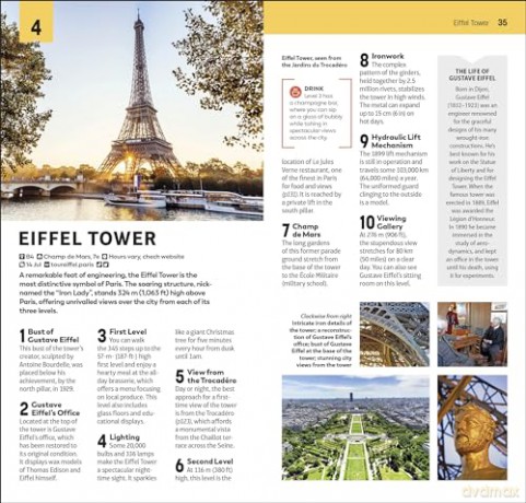 DK Top 10 Paris (Pocket Travel Guide) - DK Travel [KSIĄŻKA]