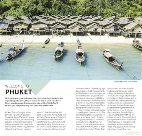 DK Top 10 Phuket (Pocket Travel Guide) - DK Travel [KSIĄŻKA]