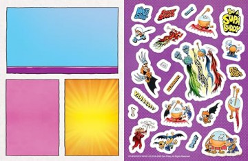 Dog Man: Supa Buddies Sticker Book (Dog Man Movie) - Scholastic [KSIĄŻKA]