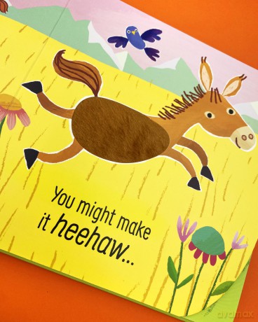 Don't Tickle the Turkey! (DON'T TICKLE Touchy Feely Sound Books): Interactive Touch And Feel Sensory Animal Adventure Sound Book - Sam Taplin [KSIĄŻKA]