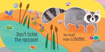 Don't Tickle the Turkey! (DON'T TICKLE Touchy Feely Sound Books): Interactive Touch And Feel Sensory Animal Adventure Sound Book - Sam Taplin [KSIĄŻKA]