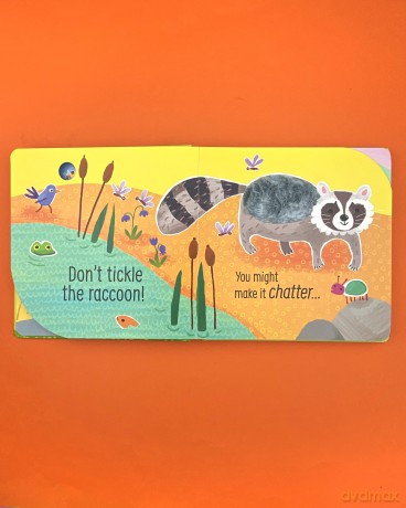 Don't Tickle the Turkey! (DON'T TICKLE Touchy Feely Sound Books): Interactive Touch And Feel Sensory Animal Adventure Sound Book - Sam Taplin [KSIĄŻKA]