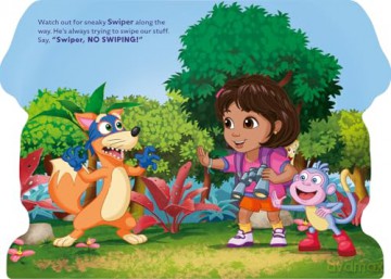 DORA: Hola, Dora! Shaped Board Book: New for 2026! An illustrated shaped board book perfect for young children and kids aged 2, 3, 4, 5, 6 who love the brand new TV series! - Dora [KSIĄŻKA]