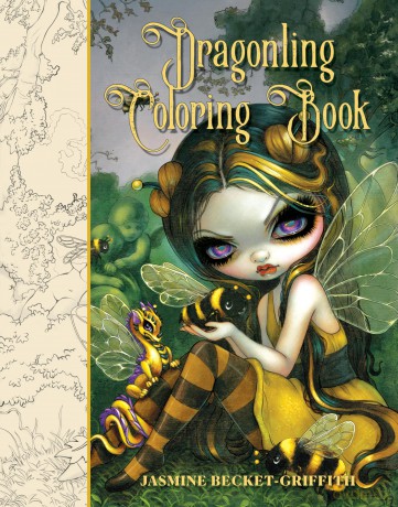 Dragonling Coloring Book - Jasmine Becket-Griffith [KSIĄŻKA]