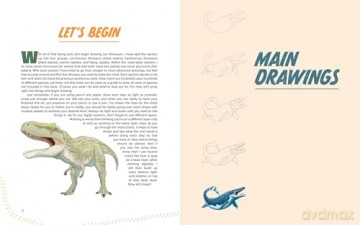 Drawing Dinosaurs: How to Draw Scientifically Accurate Prehistoric Creatures, Including T. rex, Stegosaurus, Velociraptor, Spinosaurus, and More (How to Draw Books) - Brian Vitocruz [KSIĄŻKA]