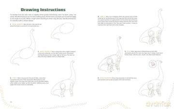 Drawing Dinosaurs: How to Draw Scientifically Accurate Prehistoric Creatures, Including T. rex, Stegosaurus, Velociraptor, Spinosaurus, and More (How to Draw Books) - Brian Vitocruz [KSIĄŻKA]