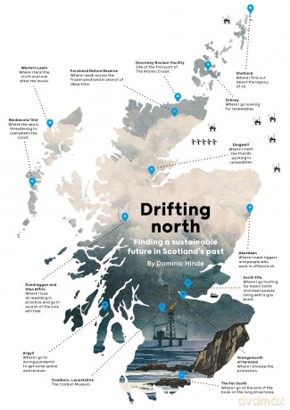 Drifting North: Finding a Sustainable Future in Scotland's Past - Dominic Hinde [KSIĄŻKA]