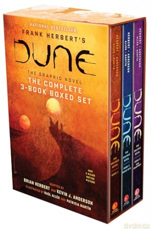 Dune: The Graphic Novel: The Complete 3-Book Boxed Set: Dune, Muad'Dib, and The Prophet - Brian Herbert [KOMIKS]