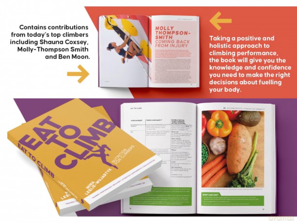Eat to Climb: Nutrition for climbers - Mina Leslie-Wujastyk [KSIĄŻKA]
