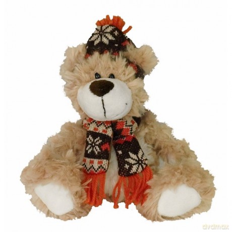 Beppe Miś Jasper Beżowy 23 cm w Czapce [ZABAWKA]