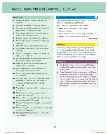 Edexcel GCSE (9-1) History Henry VIII and his ministers, 1509-1540 2nd edition - Simon Taylor [KSIĄŻKA]