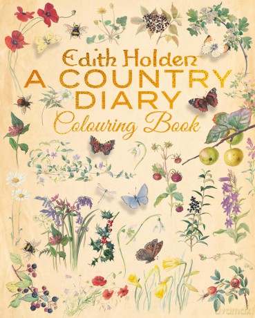 Edith Holden: A Country Diary Colouring Book (Arcturus Classic Nature Colouring) - Edith Holden [KSIĄŻKA]