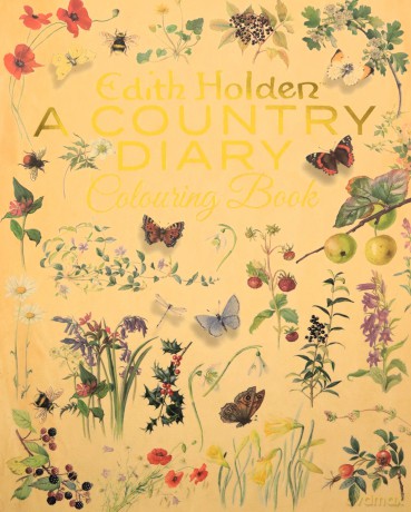 Edith Holden: A Country Diary Colouring Book (Arcturus Classic Nature Colouring) - Edith Holden [KSIĄŻKA]